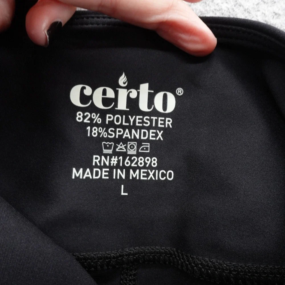 Certo Florida State Seminoles FSU Assembly Leggings Black Womens Large NEW - Picture 8 of 14